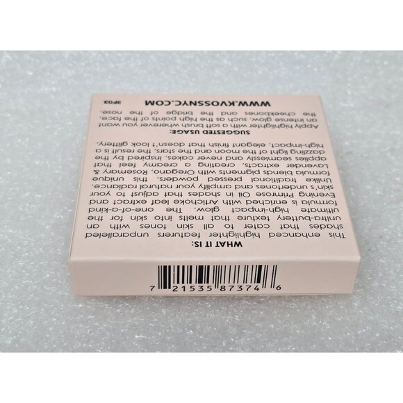 K Voss Fairy Dust Pressed Highlighter Moonlight / Starkissed 8g Cosmetic Makeup - Picture 2 of 2
